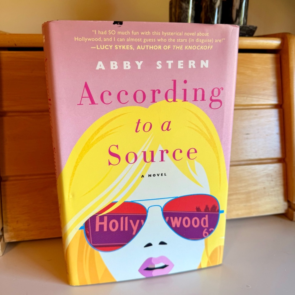 📚 According To A Source by Abby Sterk Hardcover Book